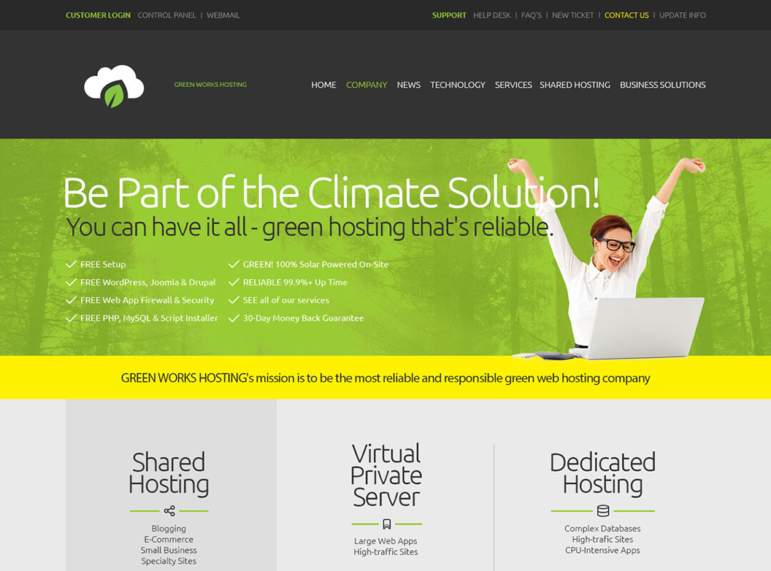 Green Works Hosting